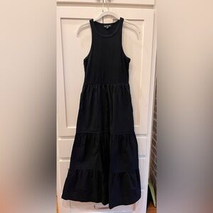 J. Crew Black Maxi Dress